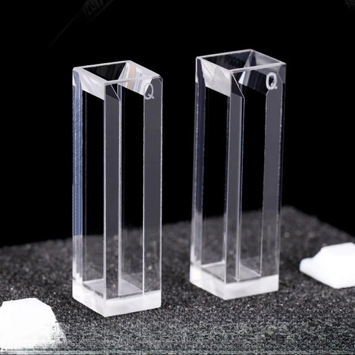1750ul Micro Quartz Fluorescence Cuvette with Lid | NEXACULE - Subminiature Cuvettes