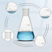 Quartz Conical Flask Quartz Volumetric Flask Erlenmeyer Flask| NEXACULE - Quartz Flasks & Beaker