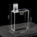 11ml Quartz Cuvette Cell with Screw Cap Six Way Light | NEXACULE - Sealed Cuvettes