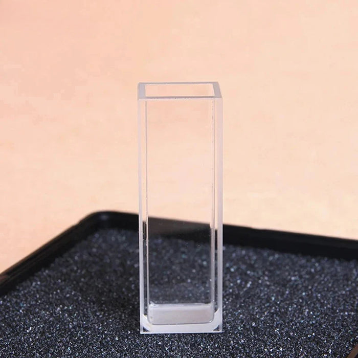 4ml Standard Quartz Cuvette Cells 10mm with Lid | NEXACULE - UV Quart Cuvettes