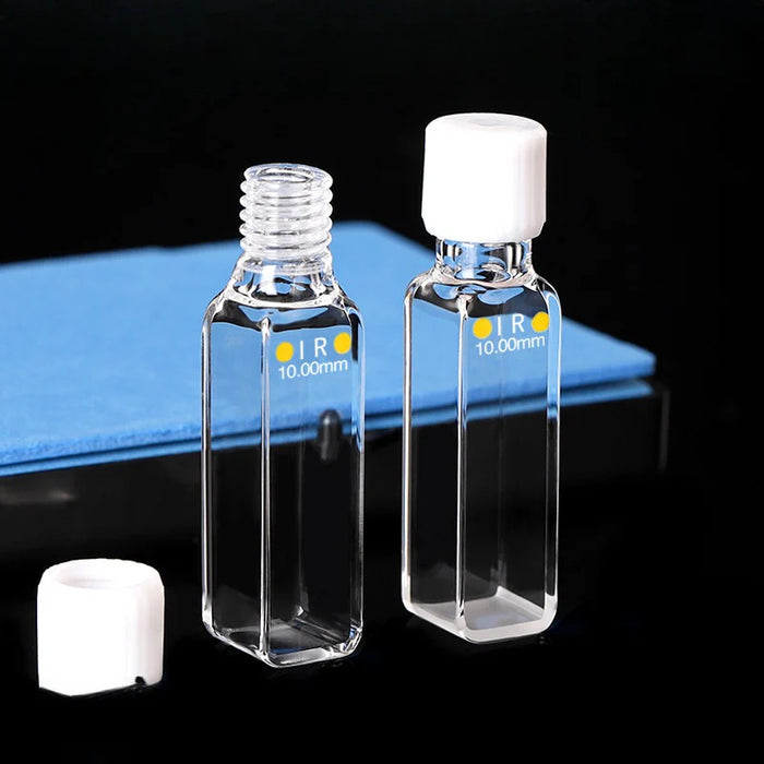 Quartz Cuvettes Sealed Quartz Cell Infrared Four Way Light | NEXACULE - Sealed Cuvettes