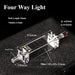 3.5ML Quartz Fluorescence Flow Cuvette Cell with Glass Tube | NEXACULE - Sealed Cuvettes
