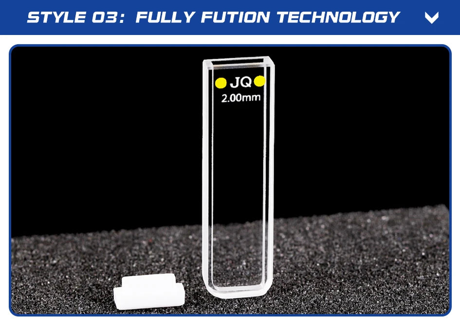 700ul Quartz Cuvette with Lid Quartz Cell Spectrophotometers | NEXACULE - UV Quart Cuvettes