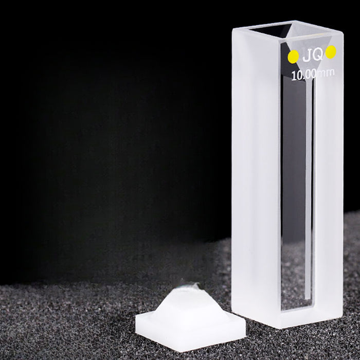 Micro Quartz Cuvette Quartz Cell with Frosted Walls and Lid | NEXACULE - Subminiature Cuvettes