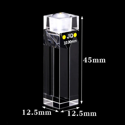 Quartz Cell with Stopper 10mm Fluorescence Quartz Cuvettes| NEXACULE - Fluorescence Cuvettes
