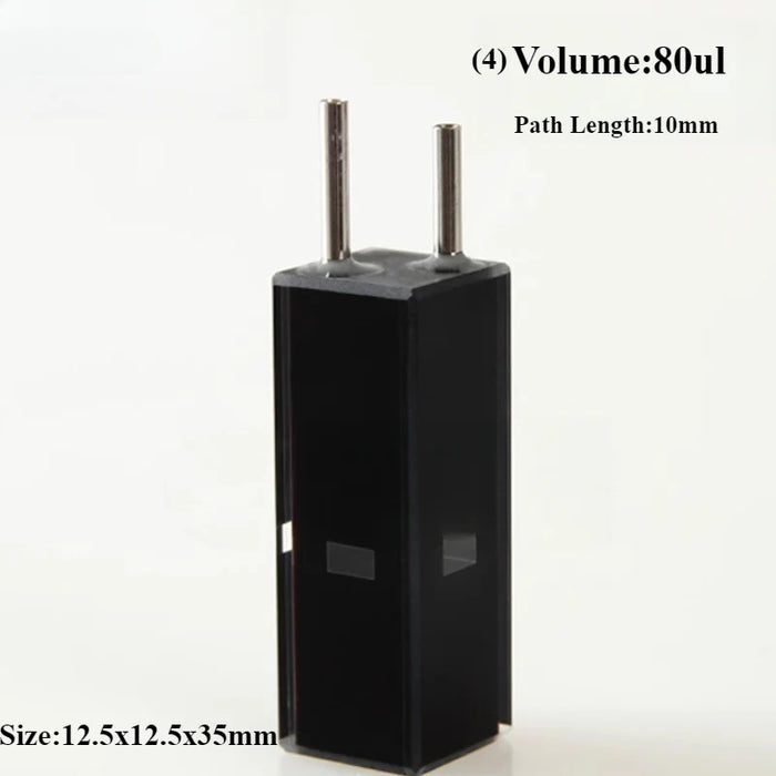 Quartz Fluorescence Flow Cuvette with Stainless Tube | NEXACULE - Flow Cuvettes