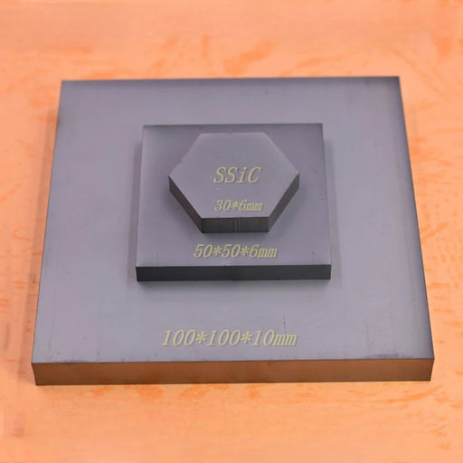 Silicon Carbide Disc Sic Wear-resisting Plate Square | NEXACULE - Silicon Carbide Plates