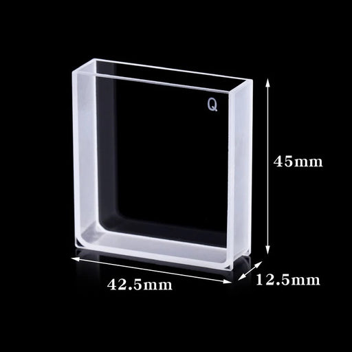 14mL Quartz Cuvettes JGS1 Cells 10mm for Chemistry | NEXACULE - UV Quart Cuvettes