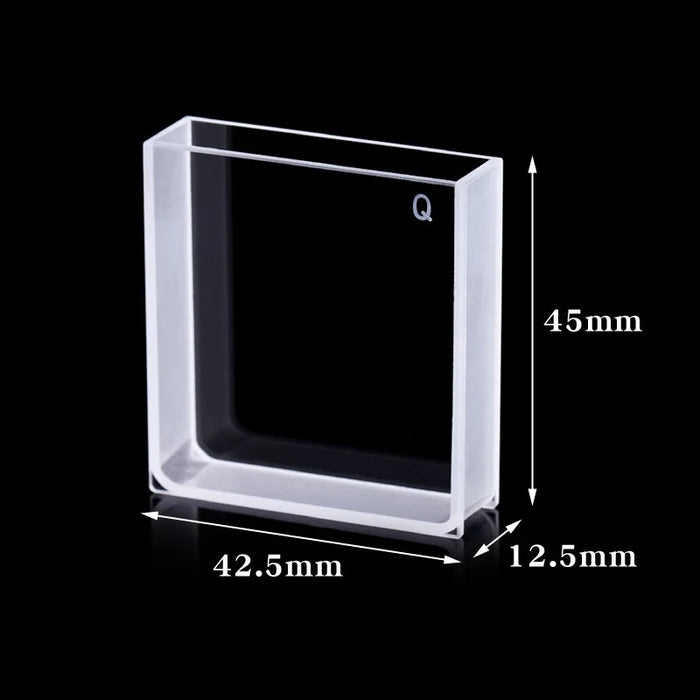 14mL Quartz Cuvettes JGS1 Cells 10mm for Chemistry | NEXACULE - UV Quart Cuvettes
