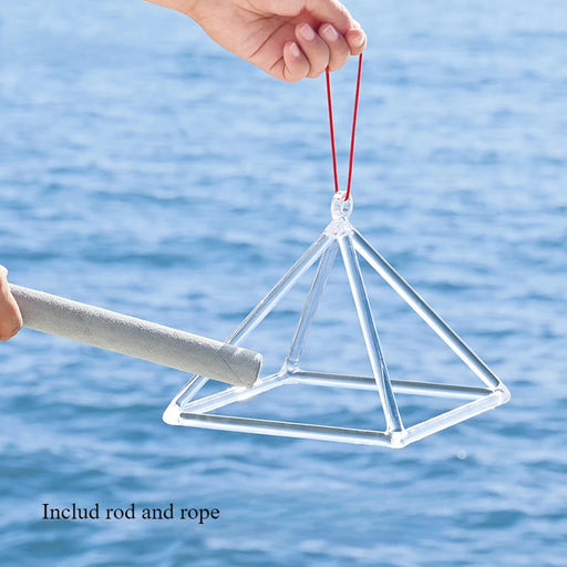 Quartz Singing Pyramid Clear Quartz Crystal Singing Pyramid | NEXACULE - quartz singing pyramid