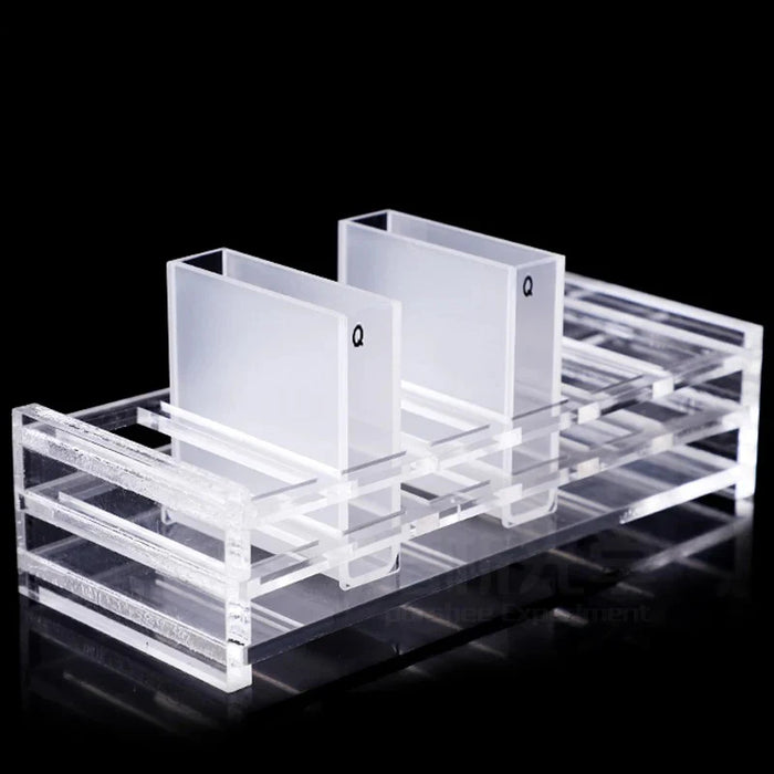 Quartz Cuvette with Lid 40mm UV Spectrophotometer Cuvette | NEXACULE - UV Quart Cuvettes