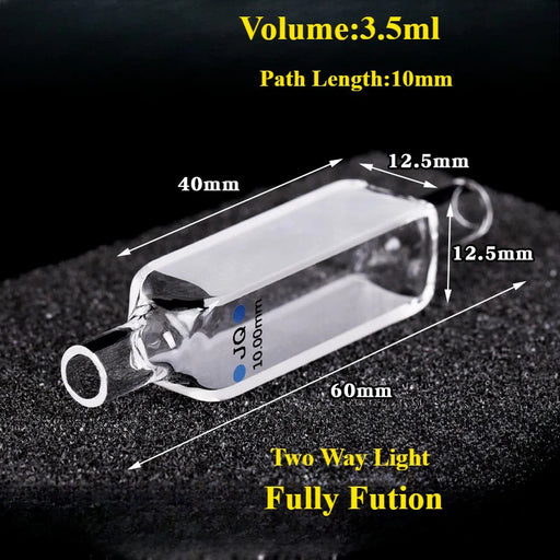 Quartz Flow Cuvette Brownloo Quartz Flow Cells Two Ends Open| NEXACULE - Flow Cuvettes