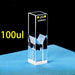 100ul Quartz Micro Fluorescence Cuvette Cell Double Path Length| NEXACULE - Subminiature Cuvettes