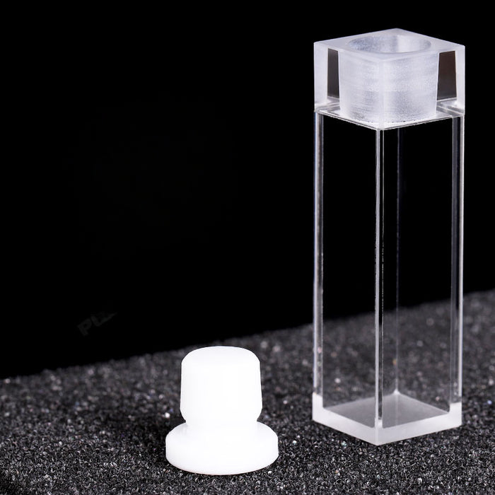Quartz Closed Cuvette Airtight 1cm Paired UV Quartz Band Plug| NEXACULE - Sealed Cuvettes