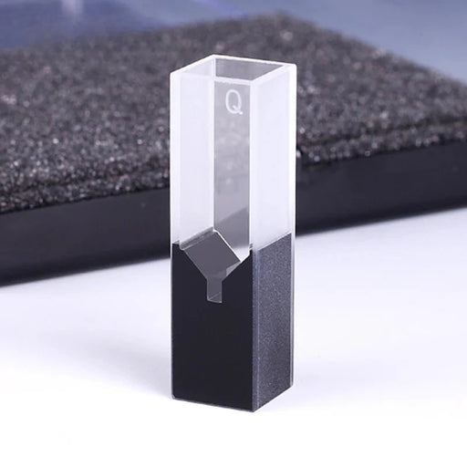 Sub-Micro Quartz Cell with Black Walls and Lid | NEXACULE - Subminiature Cuvettes