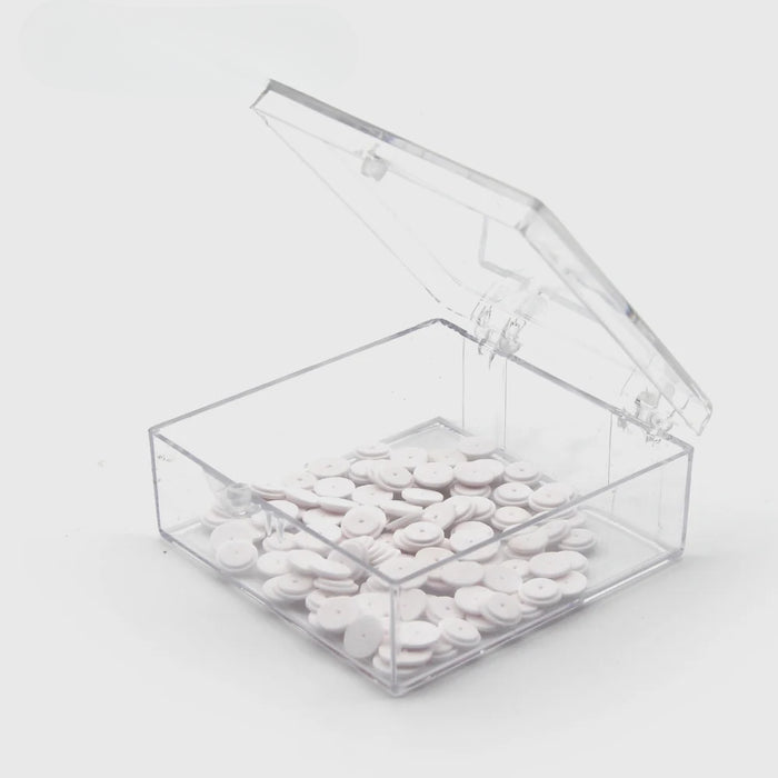 40μl Alumina Crucible with Lid for Netzsch  Al2O3 Ceramic Pans | NEXACULE - Sample pan /crucible with lid