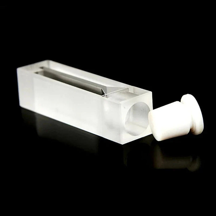 700ul Micro Quartz Cuvette Cell with Stopper 10mm  for Lab | NEXACULE - Subminiature Cuvettes