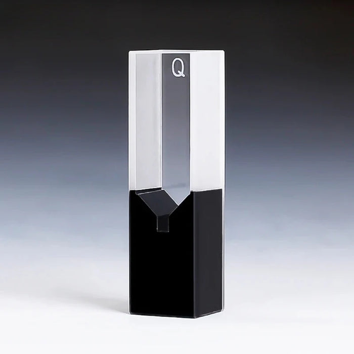 Sub-Micro Quartz Cell with Black Walls and Lid | NEXACULE - Subminiature Cuvettes