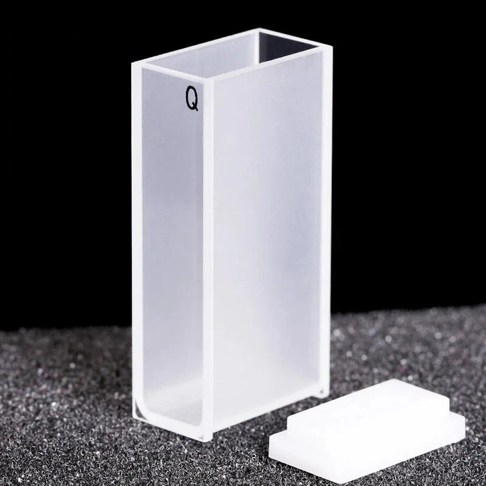 Quartz Cuvette Cells with Lid 20mm for Spectrophotometer Lab| NEXACULE - UV Quart Cuvettes