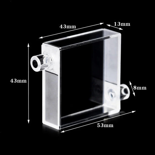 16ml Quartz Fluorescent Flow Cell Cuvette Double Path Length| NEXACULE - Flow Cuvettes