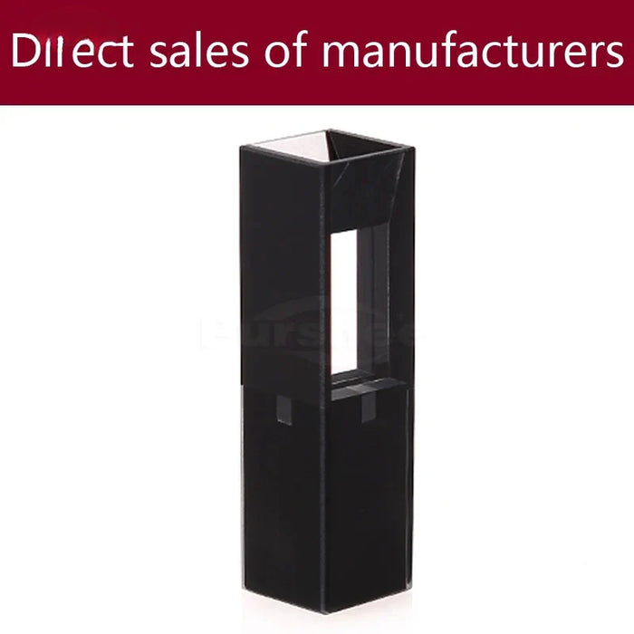 50ul Sub-Micro Fluorescence Quartz Cell with Black Walls NEXACULE - Subminiature Cuvettes