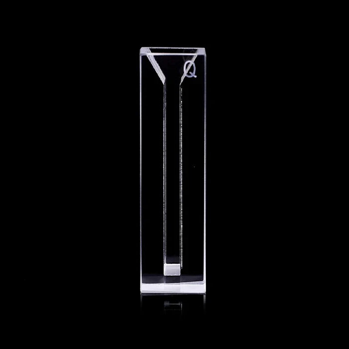 1050ul Micro Quartz Fluorescence Cuvette with Lid 10mm | NEXACULE - Subminiature Cuvettes