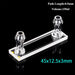 30-600ul Optical UV Flow Quartz Cuvette Cell with Two Tubes | NEXACULE - Flow Cuvettes