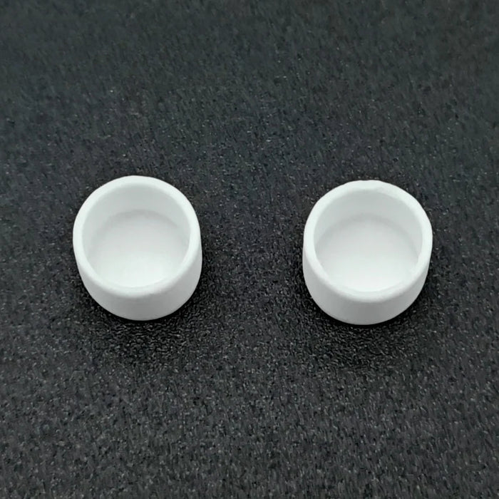 80μl Alumina Crucibles D6.7*5mm for Netzsch Ceramic Pans Thermal Analysis Consumables Al2O3 Pan | NEXACULE - Sample pan/crucible