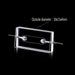 16ul Quartz Flow Cuvette Quartz Counting Cell 0.2mm Cells | NEXACULE - Flow Cuvettes