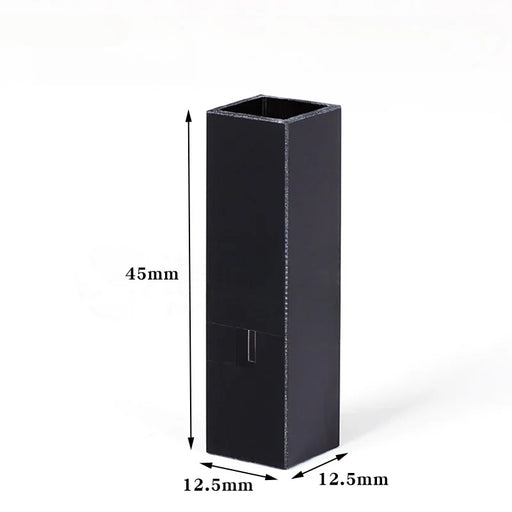 45ul Micro Quartz Cuvette  Black Lucifuge 3mm Quartz Cells | NEXACULE - Fluorescence Cuvettes