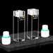 Quartz Fluorescence Cuvette Cell with Screw Cap 10mm for Lab| NEXACULE - Sealed Cuvettes
