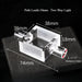 Quartz Flow Cuvettes Smaple Cells Customized Two Way Light| NEXACULE - Flow Cuvettes