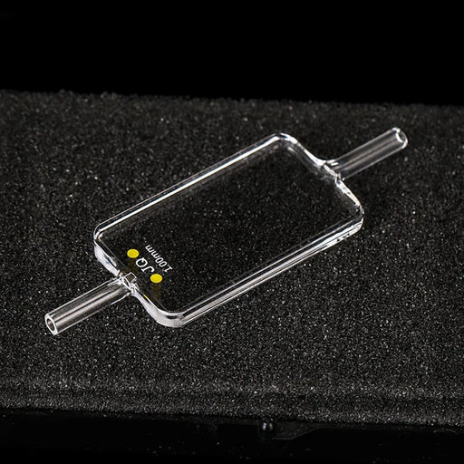 Quartz Flow Cuvette 1mm Cells Two Side Light Transmission | NEXACULE - Flow Cuvettes