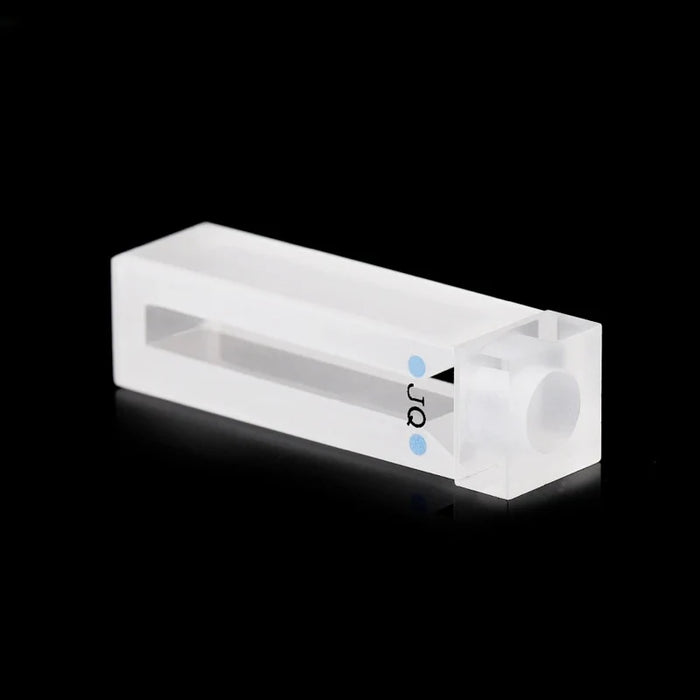 1400ul Quartz Cuvette Trace Cell with Stopper 10mm Slit 4mm | NEXACULE - Subminiature Cuvettes