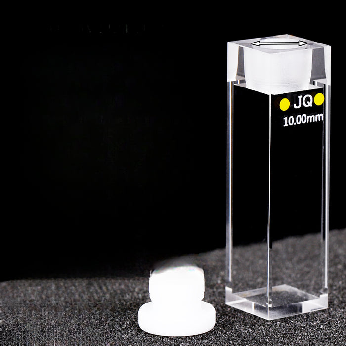 Quartz Closed Cuvette Airtight 1cm Paired UV Quartz Band Plug| NEXACULE - Sealed Cuvettes