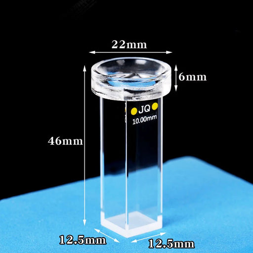 3.5ml Quartz Cuvette Funnel Cells Colorimetric 10mm Cuvette | NEXACULE - Fluorescence Cuvettes
