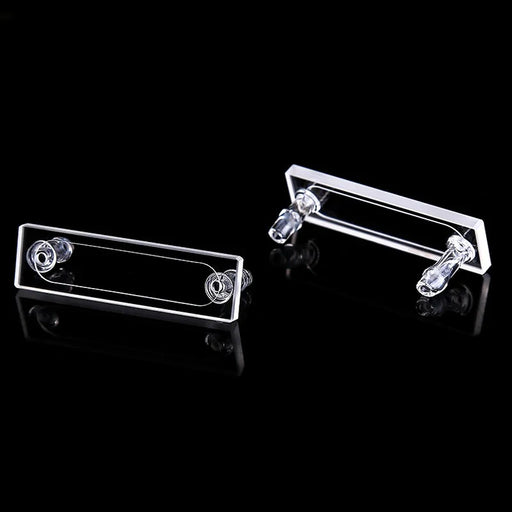 150ul Optical UV Flow Quartz Cuvette Cell with 2 Tubes | NEXACULE - Flow Cuvettes