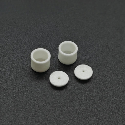 50μl Zirconia Ceramic Crucibles with Lids/Covers D5*4mm for Setaram Thermal Analysis Sample Pans | NEXACULE - Sample pan /crucible with lid