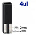 Quartz Cuvette  Black Lucifuge Cells Colorimetric Cuvette | NEXACULE - Fluorescence Cuvettes