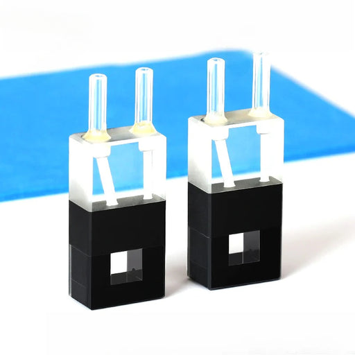 200ul Quartz Flow Cuvettes with Glass Tube 6mm Quartz Cell | NEXACULE - Flow Cuvettes