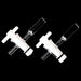 1pcs Quartz Cuvette Cell with Screw Cap 10mm Two Channel | NEXACULE - Fluorescence Cuvettes