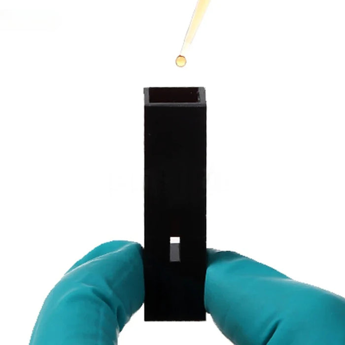 100ul Sub-Micro Quartz Fluorescence Cuvette with Lid 10mm Cells | NEXACULE - Subminiature Cuvettes