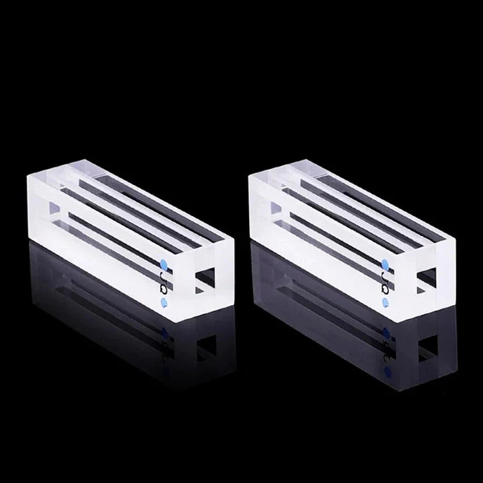 560ul Micro Quartz Fluorescence Cuvette 4mm Cells with Lid | NEXACULE - Subminiature Cuvettes