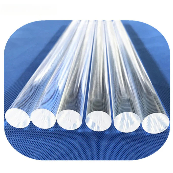 Large Quartz Rods Quartz Rod High Purity Quartz Glass Rod for Sale — NEXACULE