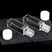3.5ml Quartz Spiral Cuvette 10mm Spiral Cell Four way light | NEXACULE - Sealed Cuvettes