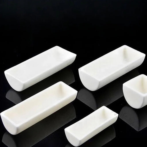 Alumina Crucible Boat Ceramic High Alumina Colmbustion Boat| NEXACULE - Alumina Ceramic
