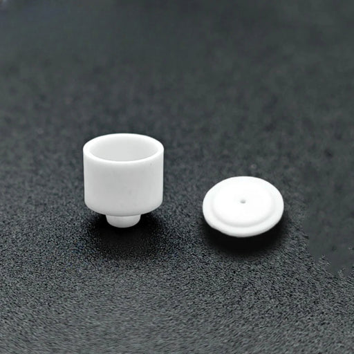 250μl Ceramic Sample Pans with Covers for PE N5200040 N5200045 for PerkinElmer/PE Alumina Ceramic Crucible with Lid | Nexacule - Alumina crucibles