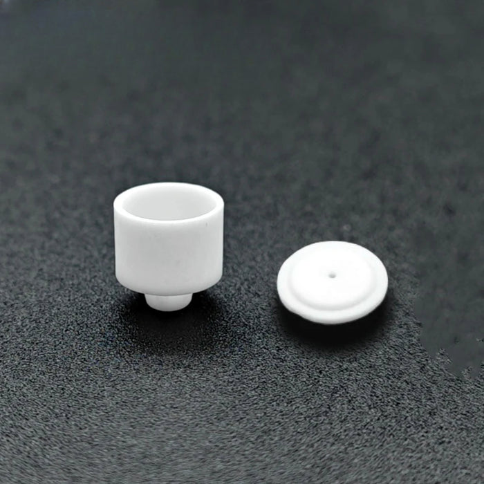 250μl Ceramic Sample Pans with Covers for PE N5200040 N5200045 for PerkinElmer/PE Alumina Ceramic Crucible with Lid | Nexacule - Alumina crucibles