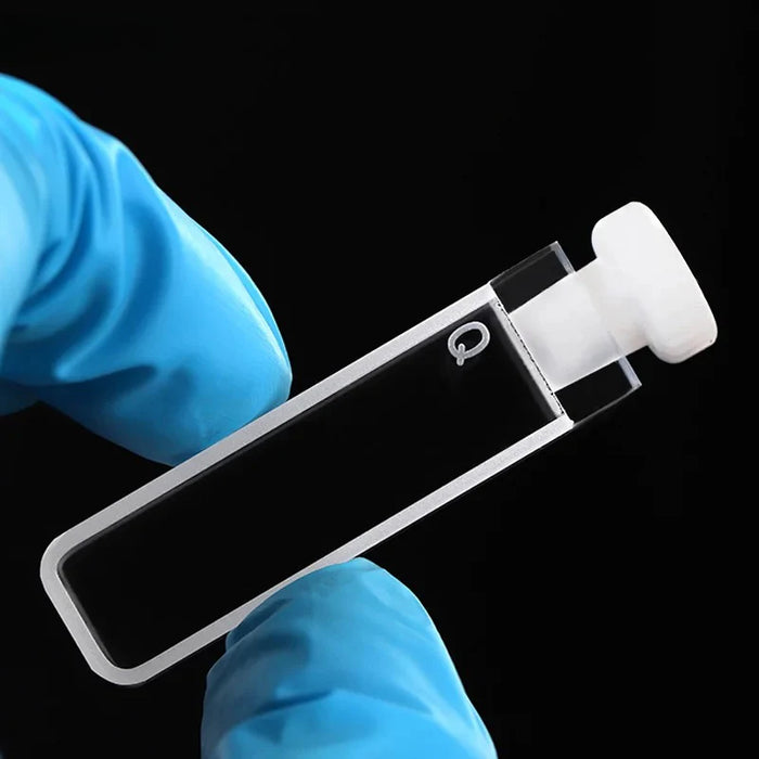 Quartz Closed Cuvette Airtight 1cm Paired UV Quartz Band Plug| NEXACULE - Sealed Cuvettes
