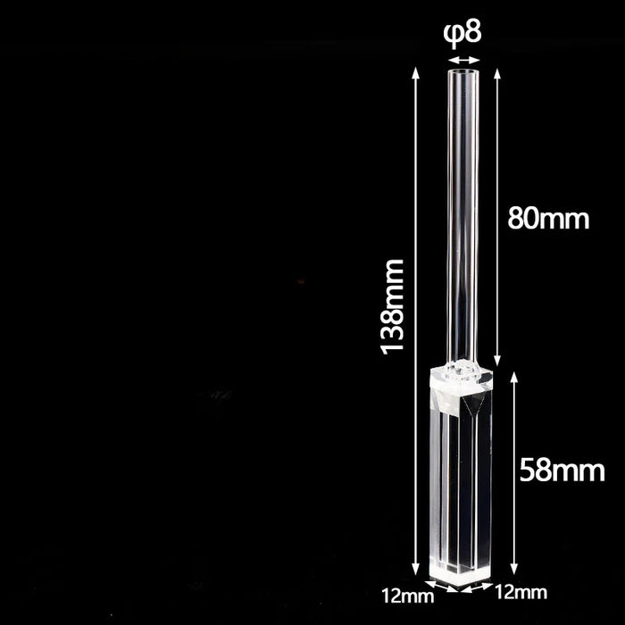 400ul Quartz Band Tube Cuvettes JGS1 Cells for Lab | NEXACULE - UV Quart Cuvettes